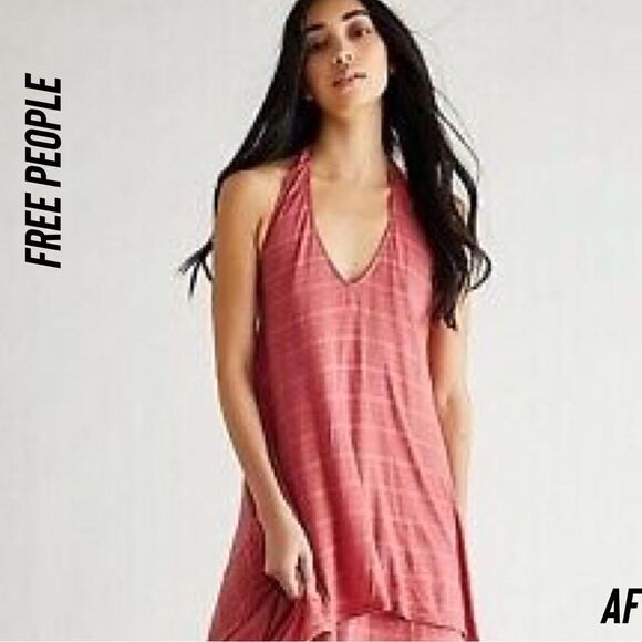 FP BEACH CHRISSY MAXI DRESS NWT SMALL RED ROUGE - Picture 3 of 6